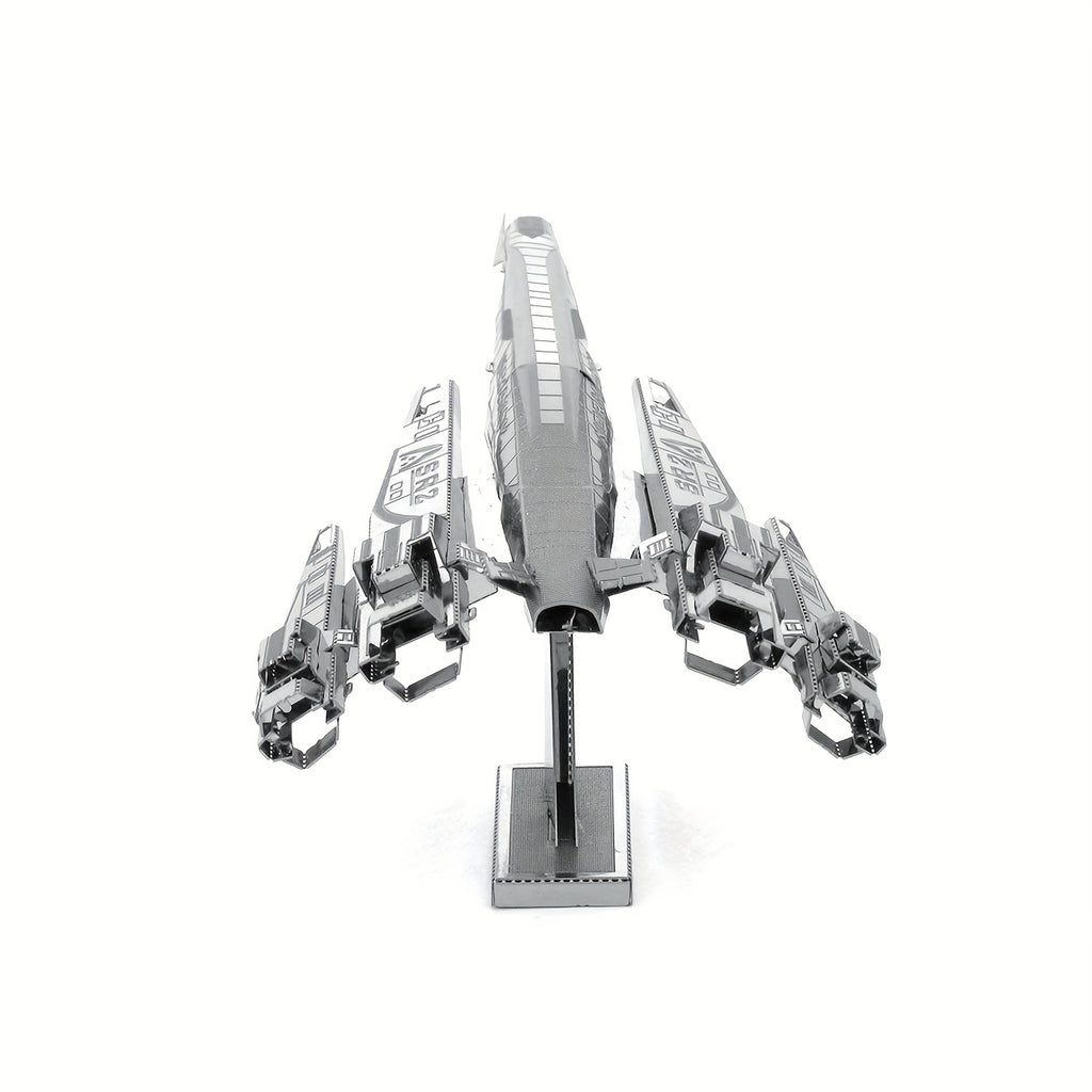 3D Metal Puzzle Sculpture – Stunning Handmade DIY Stainless Steel Model Executive Toys