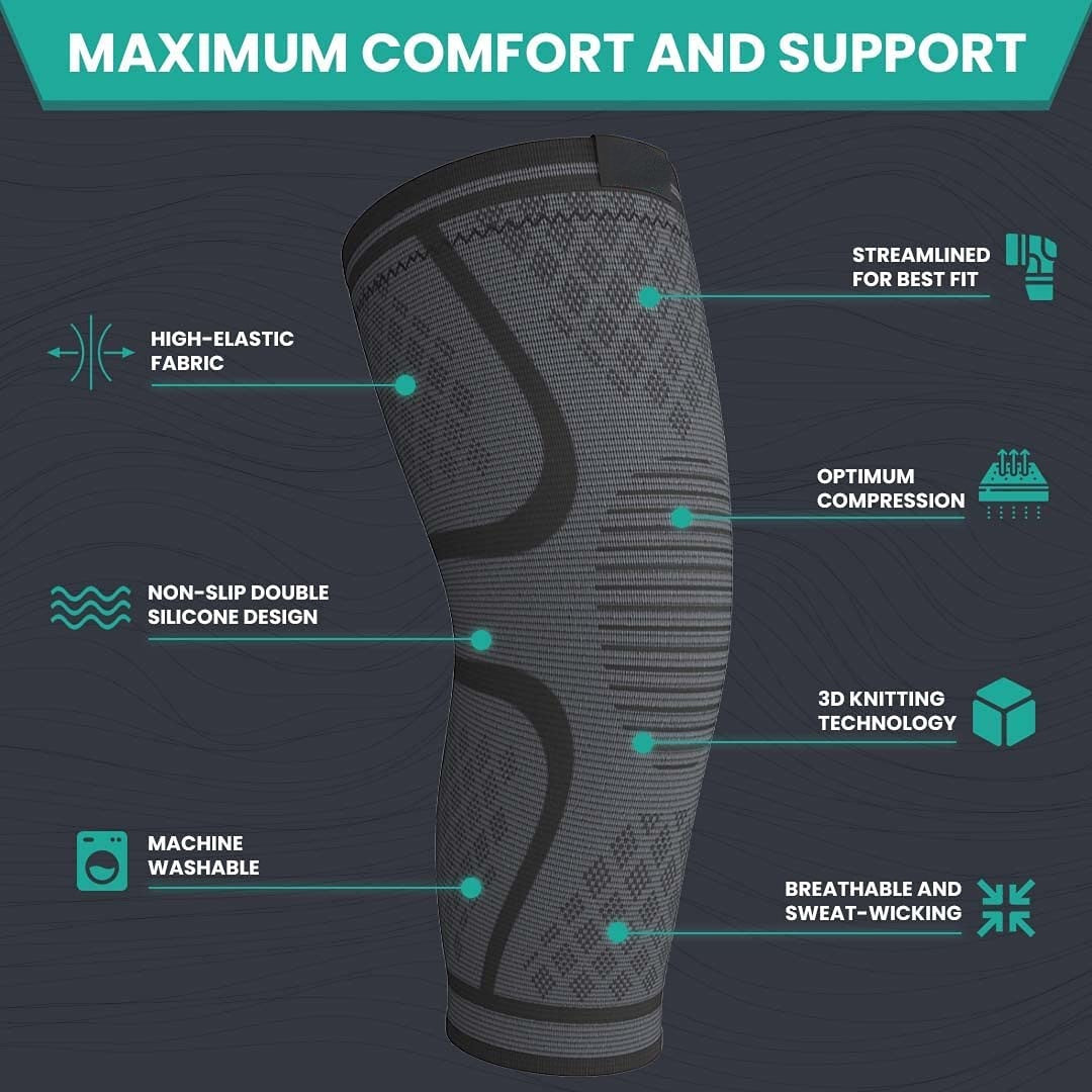 𝕶𝖓𝖊𝖊 Compression Relief Sleeve – Support Strap & Stability Brace for Men and Woman