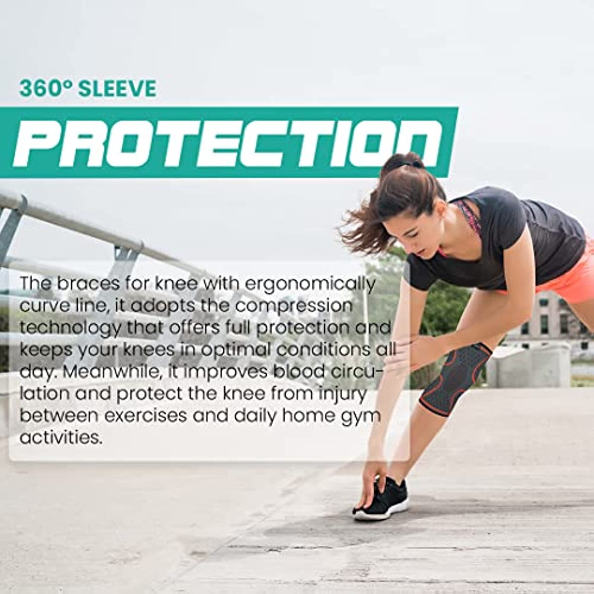 𝕶𝖓𝖊𝖊 Compression Relief Sleeve – Support Strap & Stability Brace for Men and Woman