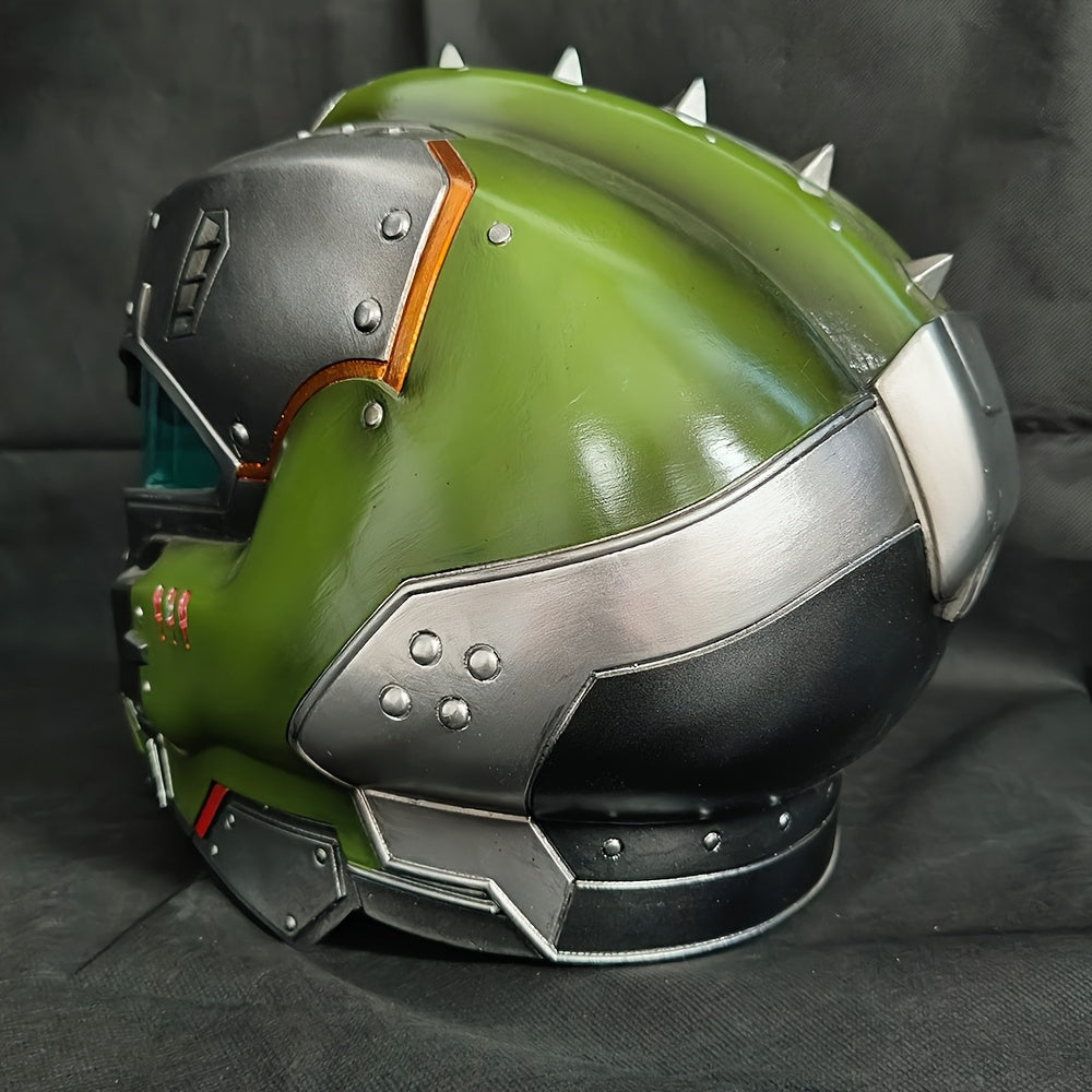 Resin Wearable Costume Helmet Prop Full Size Craft Helmet for Cosplay Display and Costume Events by CyberTribe