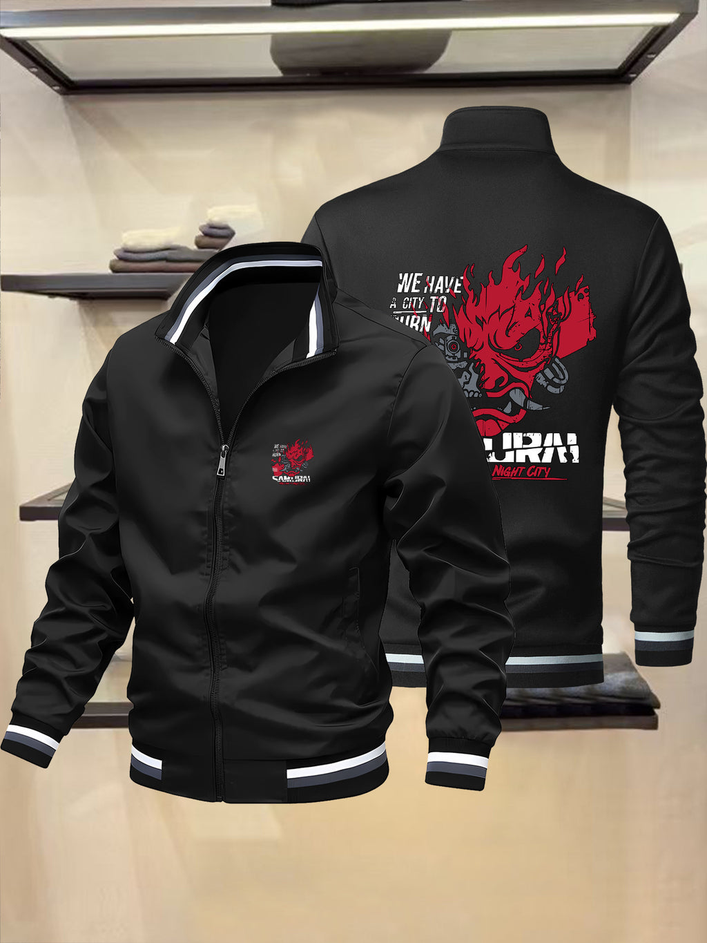 𝕮𝖞𝖇𝖊𝖗𝖕𝖚𝖓𝖐 𝕱𝖑𝖆𝖒𝖊 𝕾𝖙𝖞𝖑𝖊 𝕸𝖊𝖓’𝖘 𝕾𝖙𝖆𝖓𝖉 𝕮𝖔𝖑𝖑𝖆𝖗 𝕵𝖆𝖈𝖐𝖊𝖙 – 𝕷𝖎𝖌𝖍𝖙𝖜𝖊𝖎𝖌𝖍𝖙 𝕾𝖙𝖗𝖊𝖊𝖙 𝕺𝖚𝖙𝖊𝖗𝖜𝖊𝖆𝖗