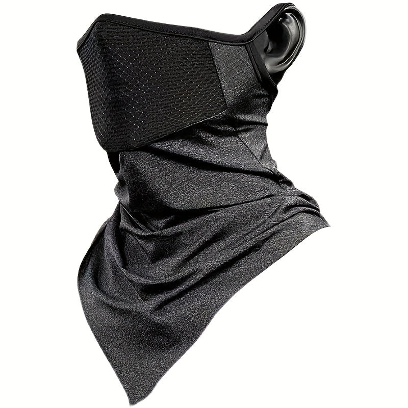 Phantom Rider Cooling Face Mask Shield – Adjustable Breathable Riding Mask