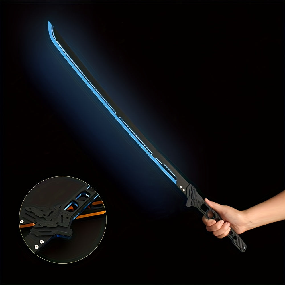 Cyberpunk Illuminated Sword – 80cm / 31.5 Inches LED Acrylic Blade