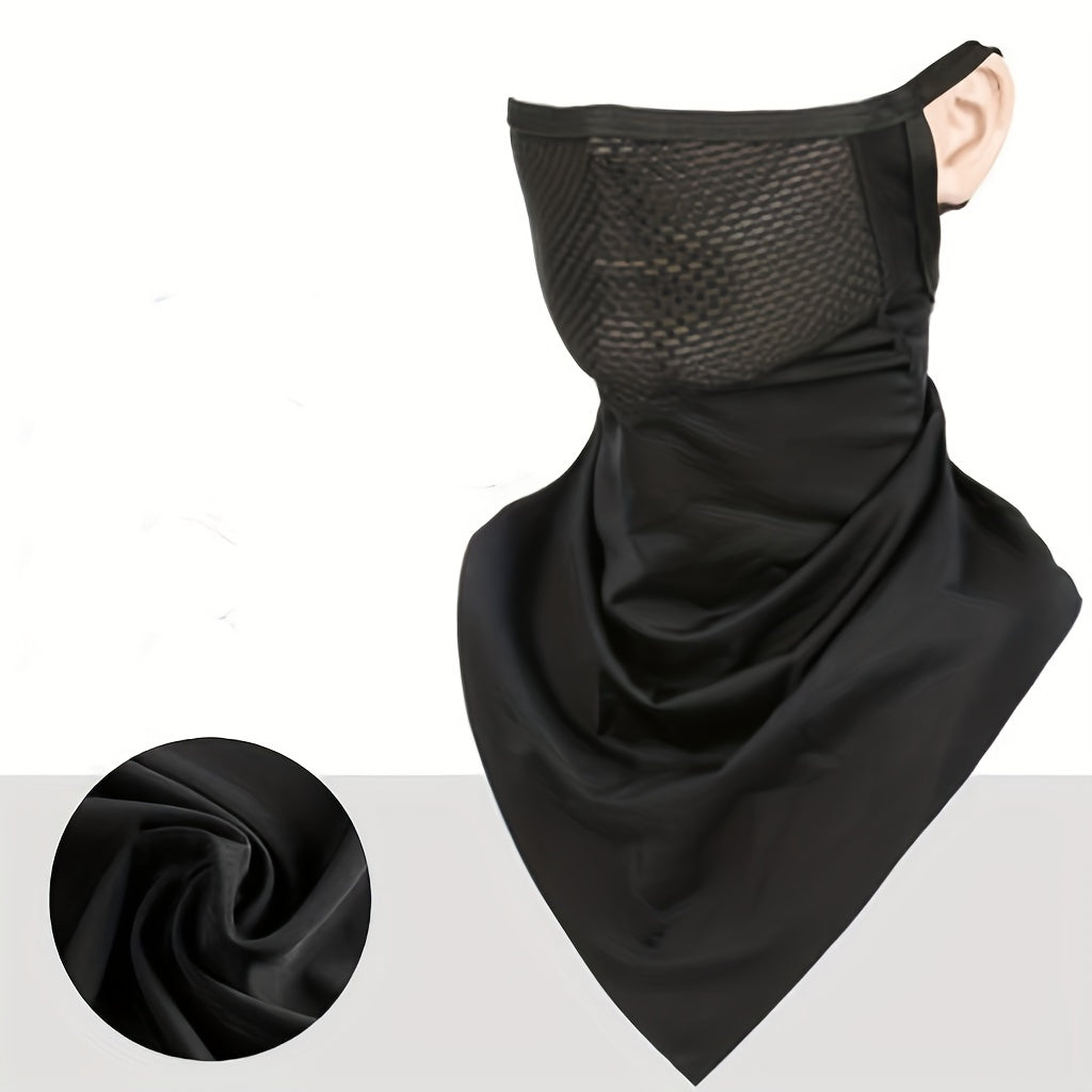 Phantom Rider Cooling Face Mask Shield – Adjustable Breathable Riding Mask