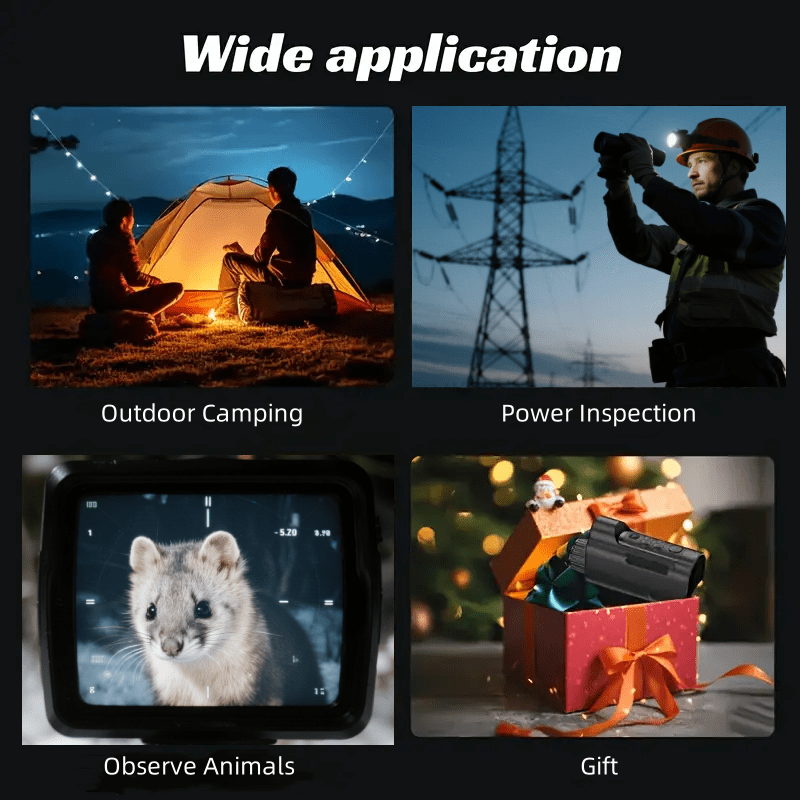 ShadowSight Digital Night Vision Goggles  Scanner – 10X Infrared Vision Explorer