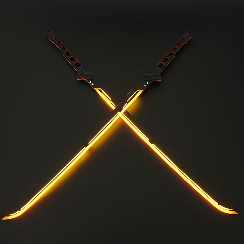 Cyberpunk Illuminated Sword – 80cm / 31.5 Inches LED Acrylic Blade