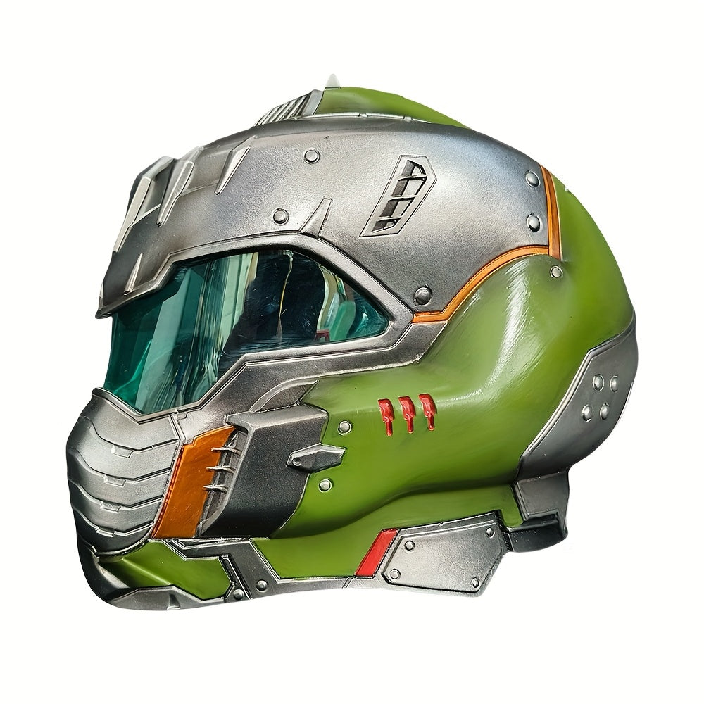 Resin Wearable Costume Helmet Prop Full Size Craft Helmet for Cosplay Display and Costume Events by CyberTribe