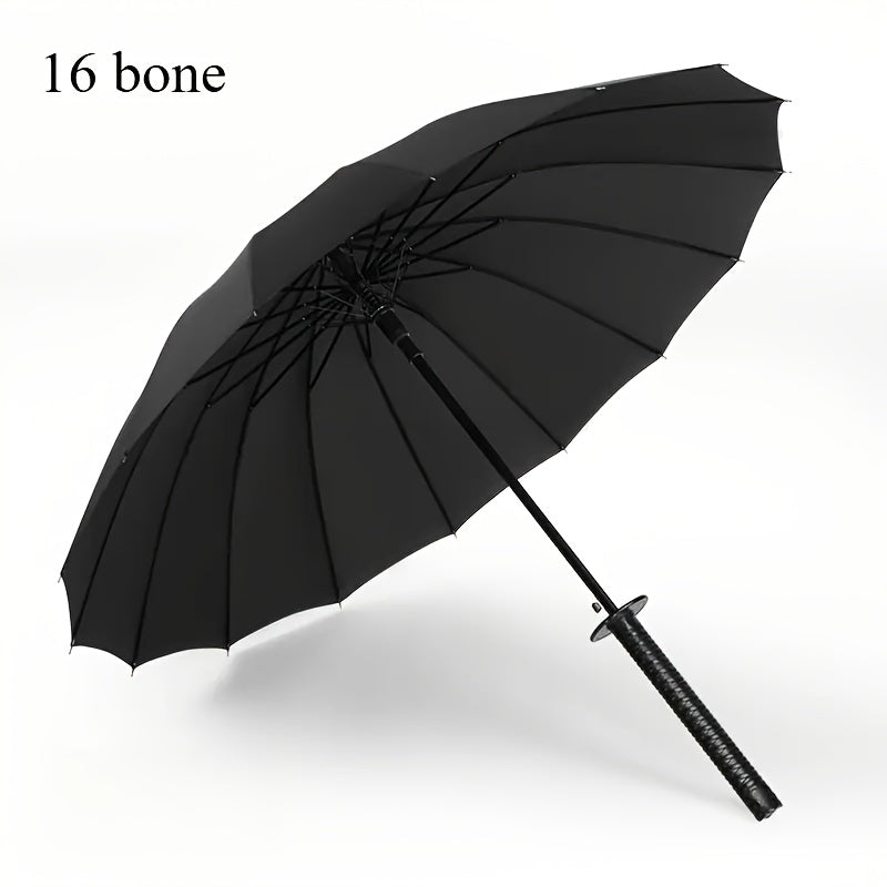 Bone Black Samurai Umbrella – Blade-Shaped Innovation with Tactical Edge Absolutely Fantastic