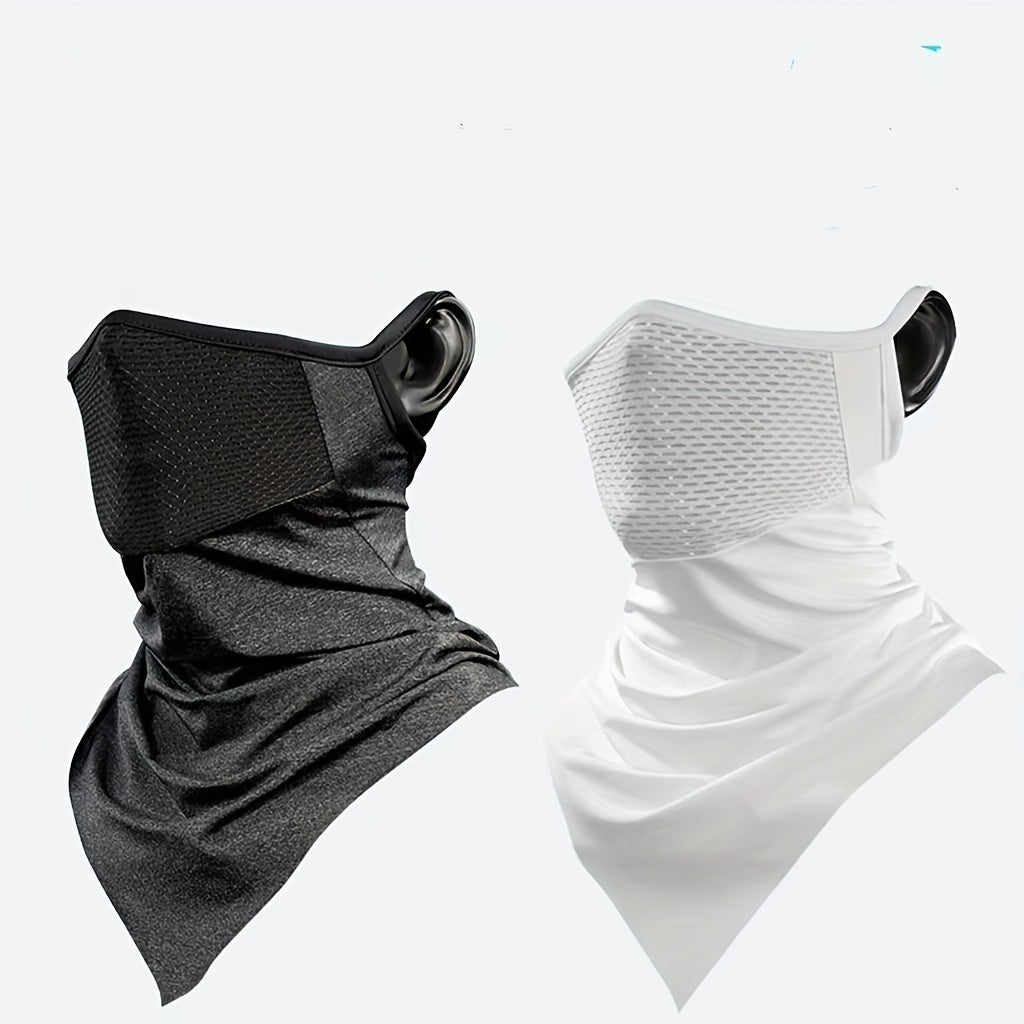 Phantom Rider Cooling Face Mask Shield – Adjustable Breathable Riding Mask