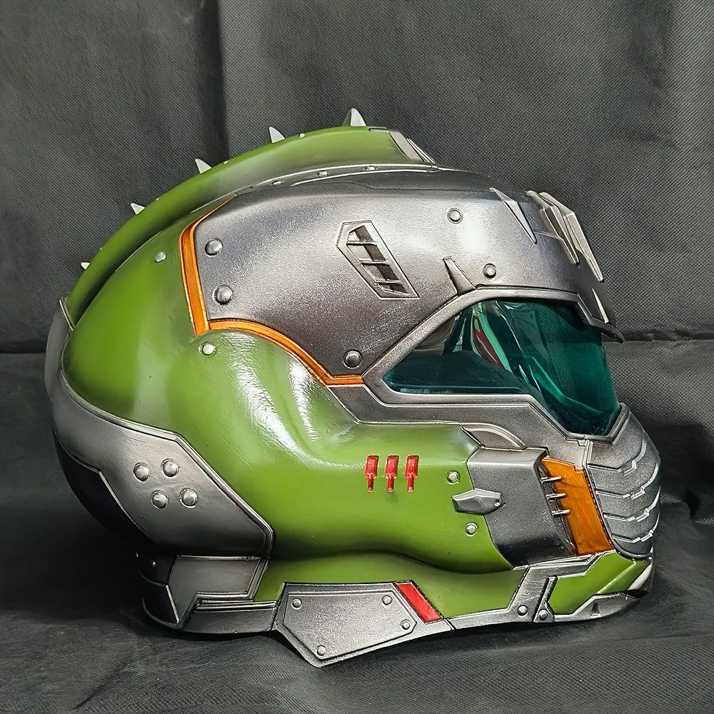 Resin Wearable Costume Helmet Prop Full Size Craft Helmet for Cosplay Display and Costume Events by CyberTribe
