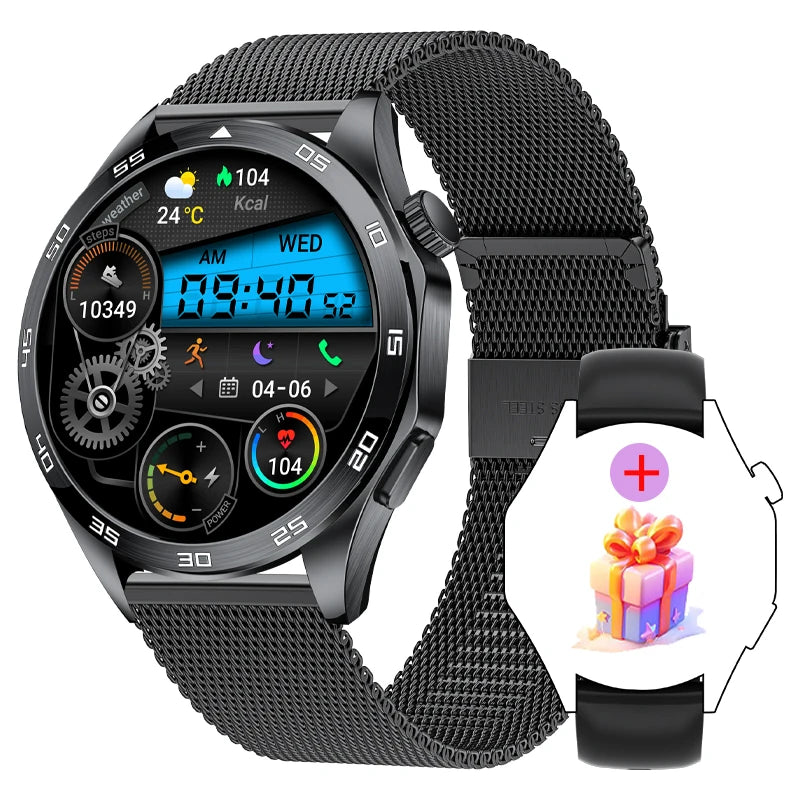 Advanced Health Monitor Smart Watch Bluetooth Call Fitness Tracker for Android and iOS