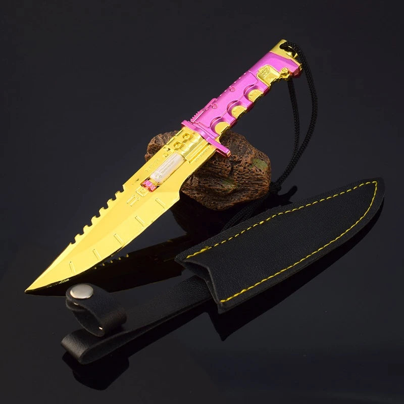 New 18cm Cyber Anime Game Peripherals Model Headhunter Full Metal Handicraft Ornaments Festival Birthday Gifts Toys Kids