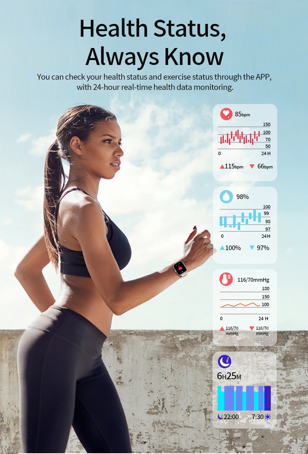 1.85 Inch HD Smart Watch for Men and Women Bluetooth Calling Fitness Tracker Health Monitor Custom Watch Face Smartwatch for Android and iOS