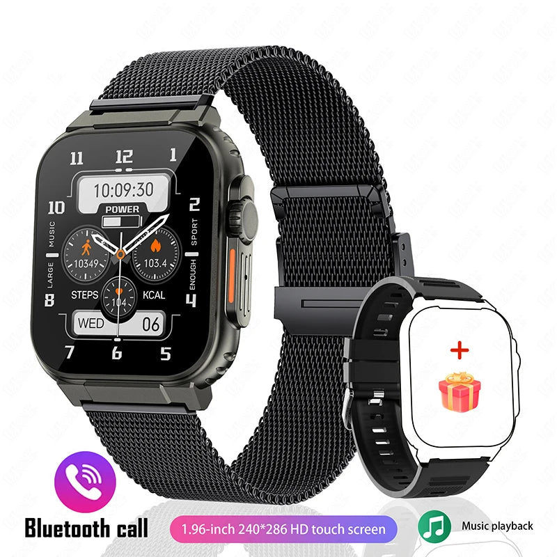 Ultra Power Smart Watch Bluetooth Call Local Music Fitness Tracker for Android and iOS