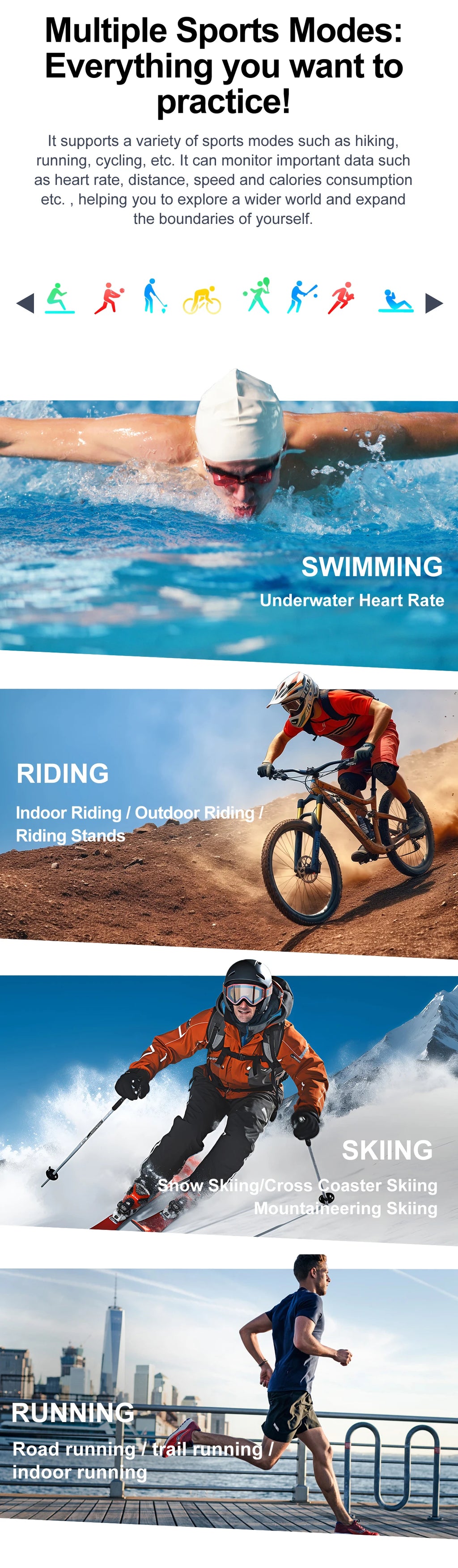 Smart Watch for Men Bluetooth Calling Fitness Tracker Waterproof Sport Smartwatch with Flashlight for Android and iOS