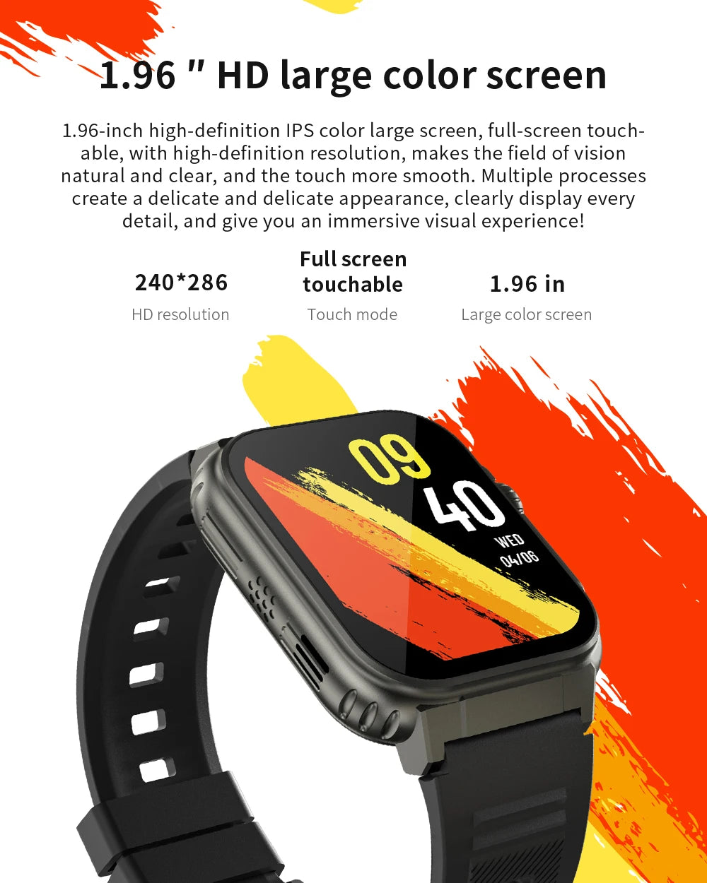 Ultra Power Smart Watch Bluetooth Call Local Music Fitness Tracker for Android and iOS