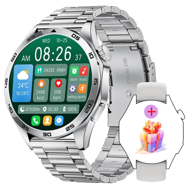 Advanced Health Monitor Smart Watch Bluetooth Call Fitness Tracker for Android and iOS