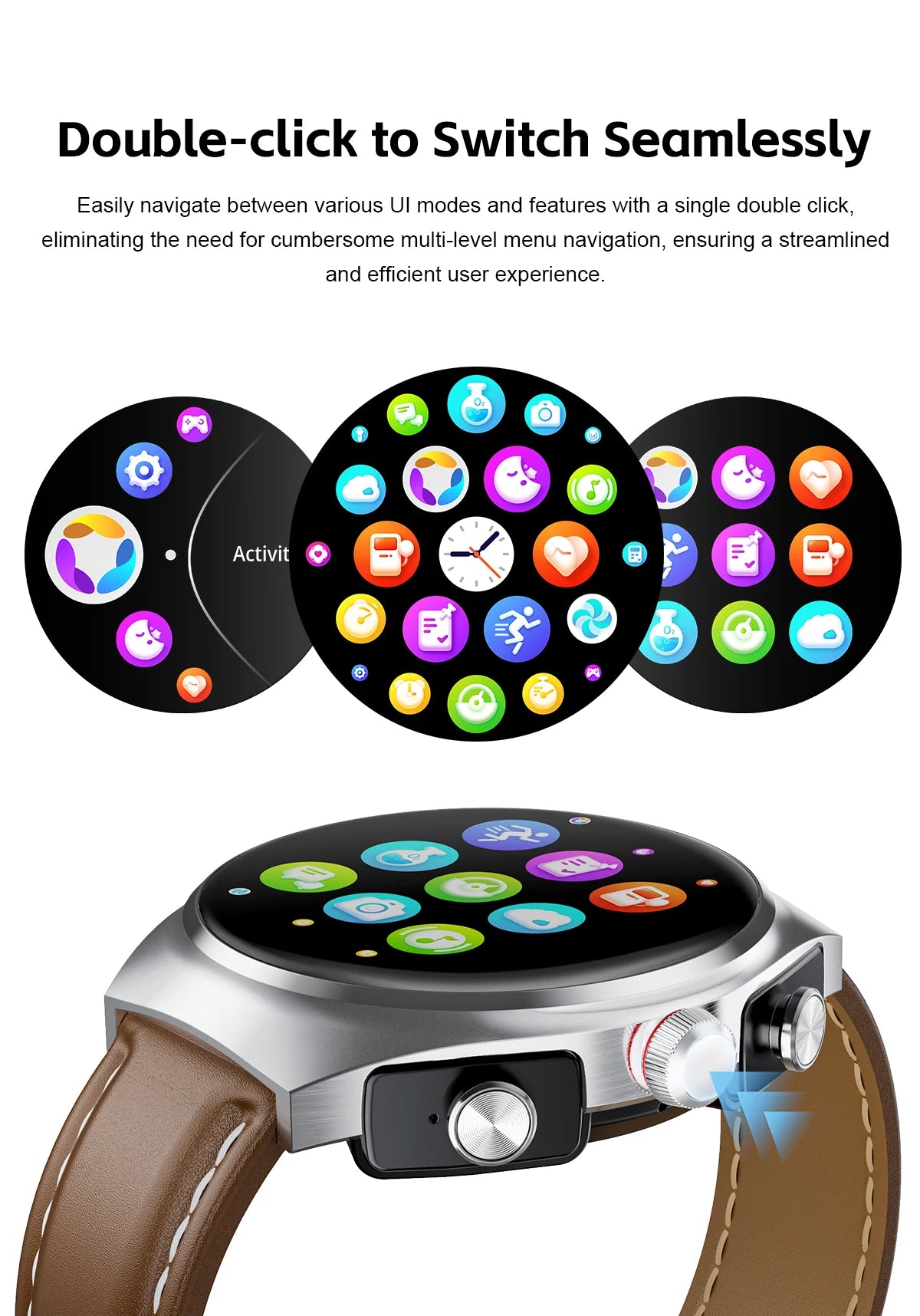 2 In 1 TWS Earphones Smart Watch Waterproof Wireless Bluetooth Headset Call Health Blood Pressure Sports Music Smartwatch
