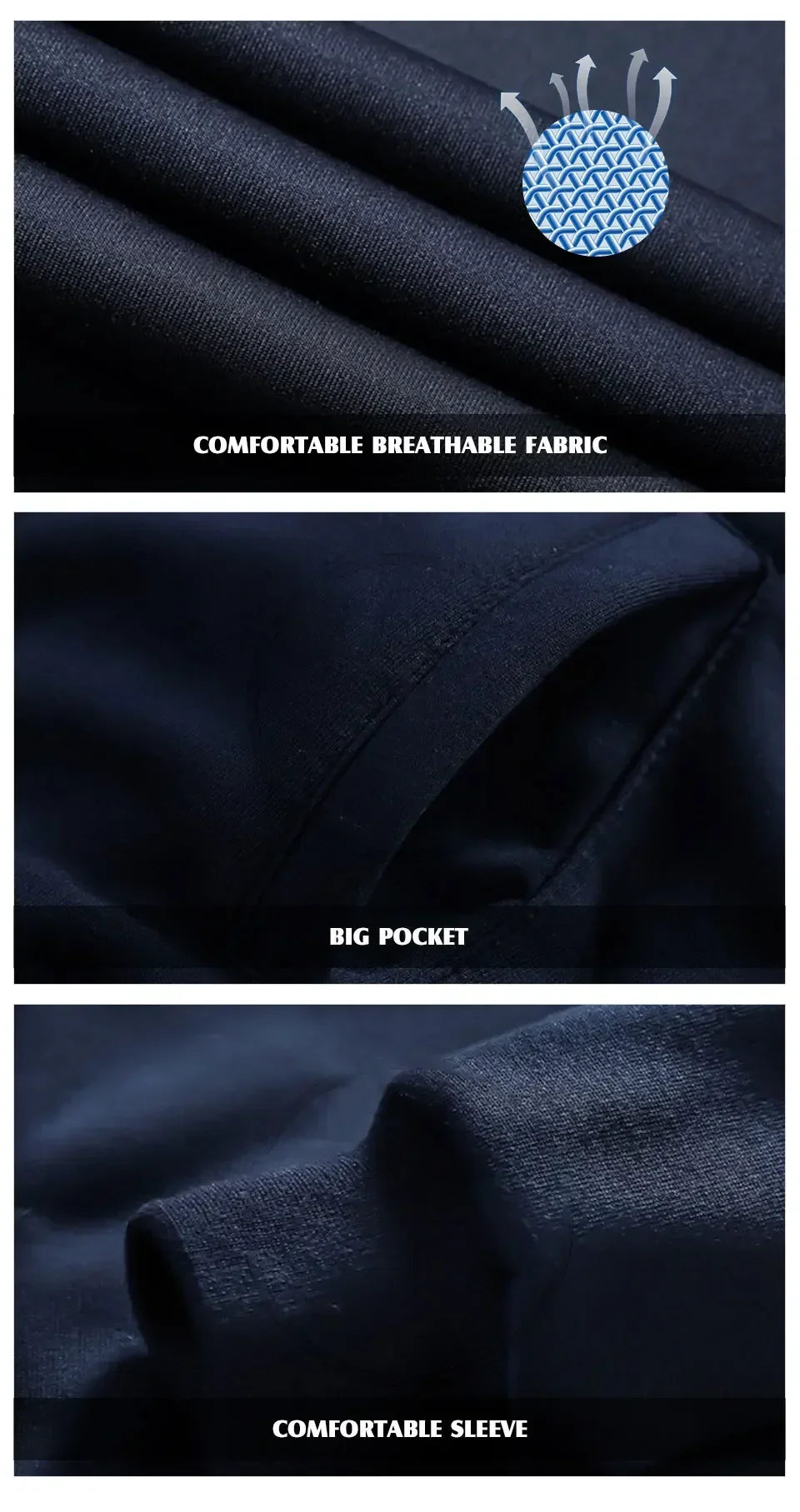 Mens Sports Suit Fleece Warm Jacket and Drawstring Pants Set Printed Fashion Tracksuit for Men