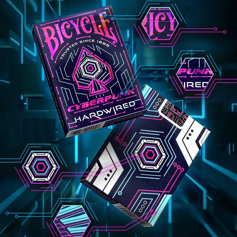Bicycle Cyberpunk Playing Cards Deck Card Games Magic Tricks for Magician
