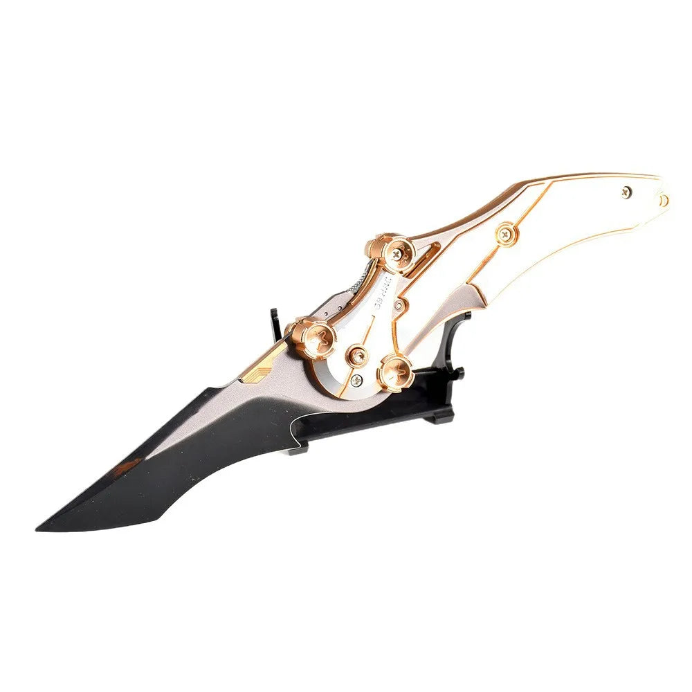 Arena Breakout‌ Chinese Game Peripherals Blade of Mercy Metal Craft Model Collectible Desk Ornament Creative Gift for Boy