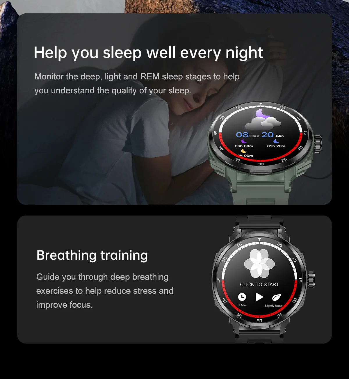 2 in 1 Smart Watch with Wireless Earbuds Bluetooth Calling NFC Health Monitor Fitness Tracker Smartwatch for Android and iOS