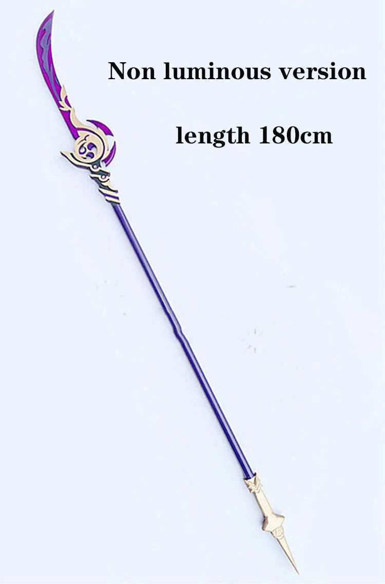 CyberTribe Anime Inspired Raiden Style Cosplay Bow and Arrow Prop Luminous Halloween Costume Weapon for Cosplay and Events