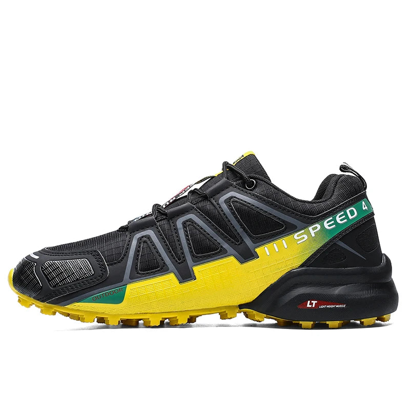 Mens Lightweight Outdoor Sports Shoes Breathable Mesh Walking Hiking Sneakers Comfortable Casual Sport Footwear