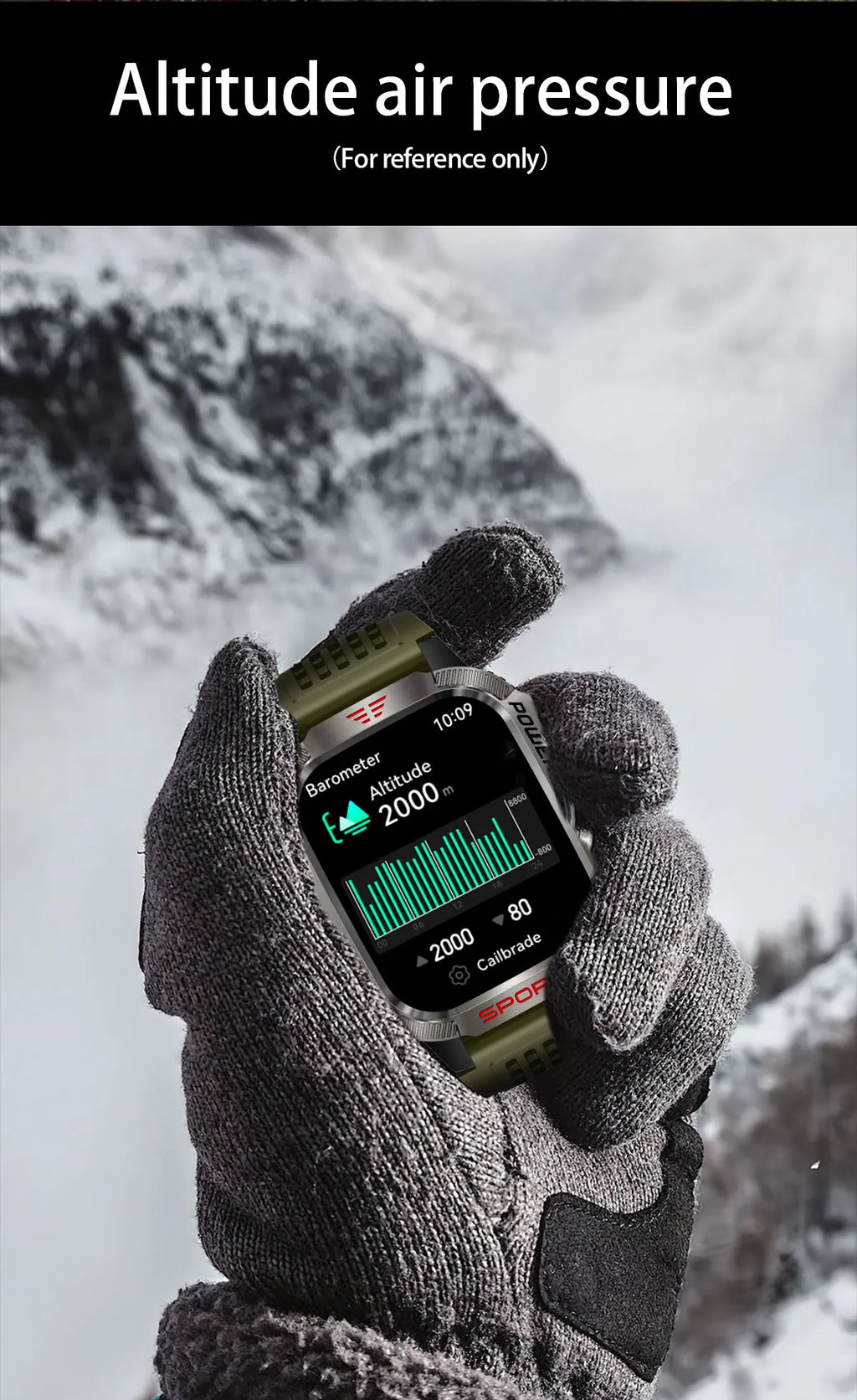 Military Outdoor Smart Watch for Men 600 mAh Battery Bluetooth Calling Fitness Tracker Blood Oxygen Monitor Waterproof Smartwatch for Android and iOS