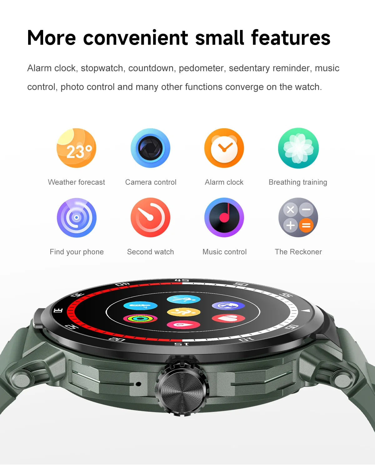 2 in 1 Smart Watch with Wireless Earbuds Bluetooth Calling NFC Health Monitor Fitness Tracker Smartwatch for Android and iOS