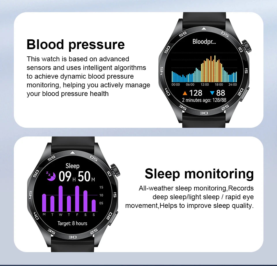 Smart Watch for Men Bluetooth Calling ECG Heart Rate Monitor Fitness Tracker Waterproof Smartwatch for Android and iOS