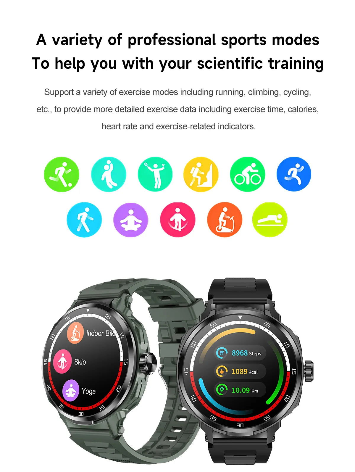 2 in 1 Smart Watch with Wireless Earbuds Bluetooth Calling NFC Health Monitor Fitness Tracker Smartwatch for Android and iOS