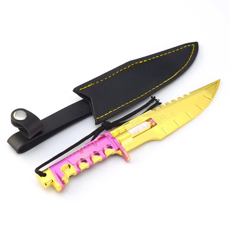 New 18cm Cyber Anime Game Peripherals Model Headhunter Full Metal Handicraft Ornaments Festival Birthday Gifts Toys Kids