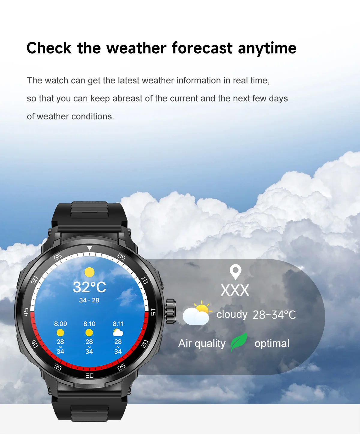 2 in 1 Smart Watch with Wireless Earbuds Bluetooth Calling NFC Health Monitor Fitness Tracker Smartwatch for Android and iOS