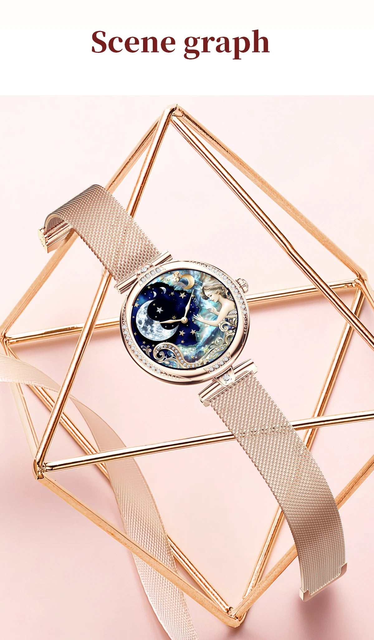 Fashion Smart Watch for Women 390 by 390 HD Display Bluetooth Voice Calling Heart Rate Monitor Custom Watch Face Smartwatch for Android and iOS