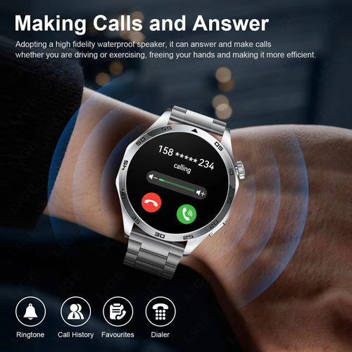 Advanced Health Monitor Smart Watch Bluetooth Call Fitness Tracker for Android and iOS