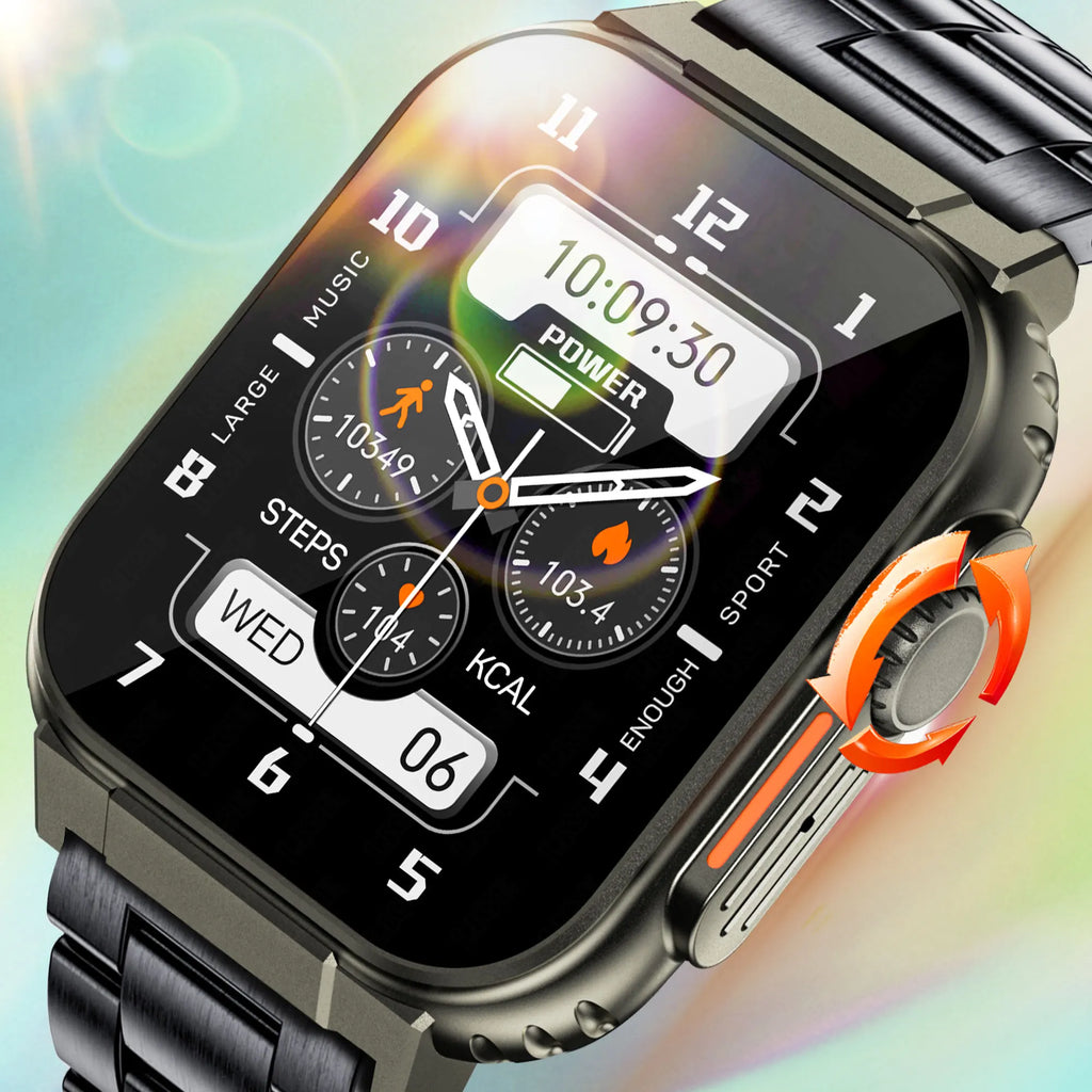 Ultra Power Smart Watch Bluetooth Call Local Music Fitness Tracker for Android and iOS