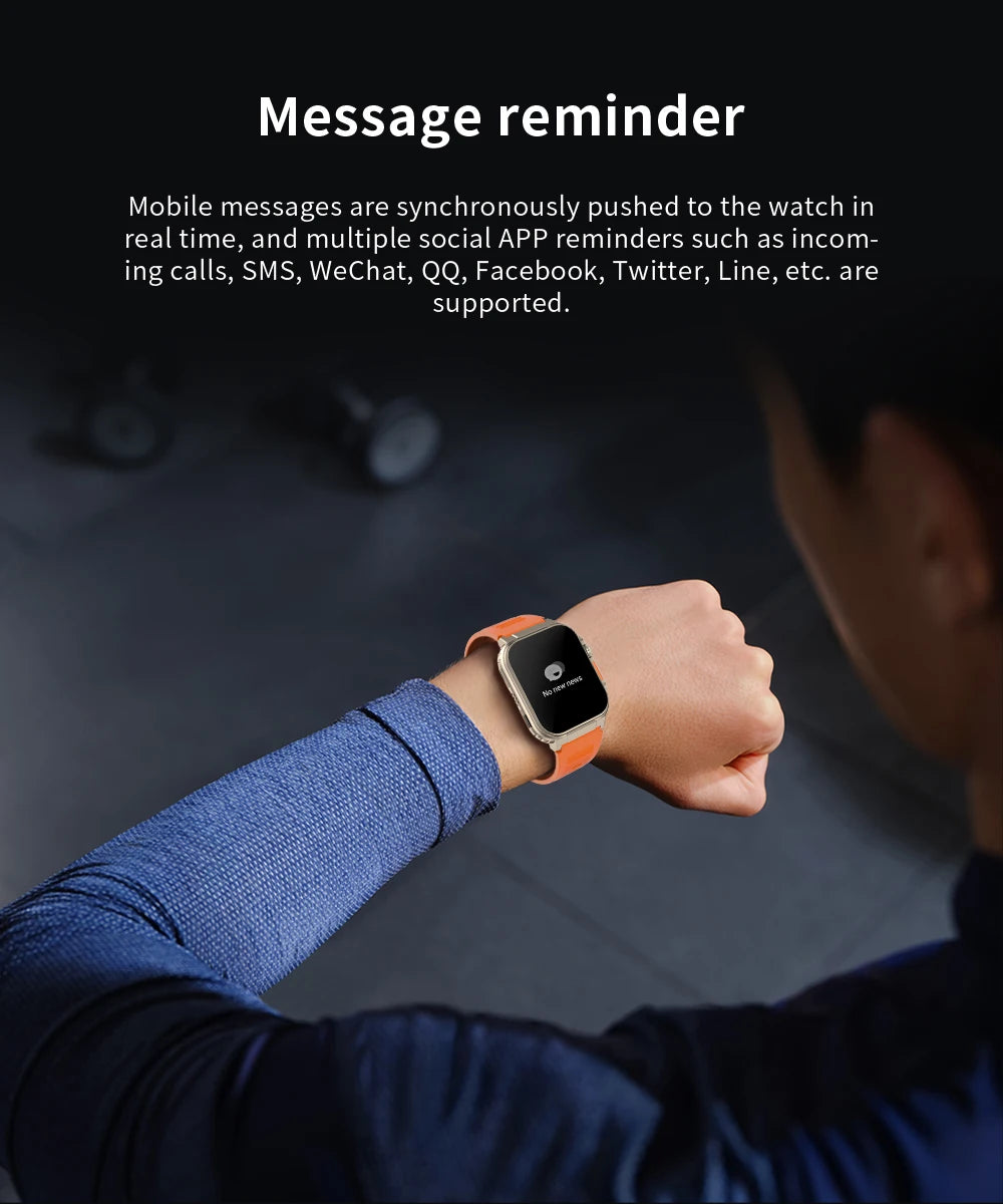 Ultra Power Smart Watch Bluetooth Call Local Music Fitness Tracker for Android and iOS