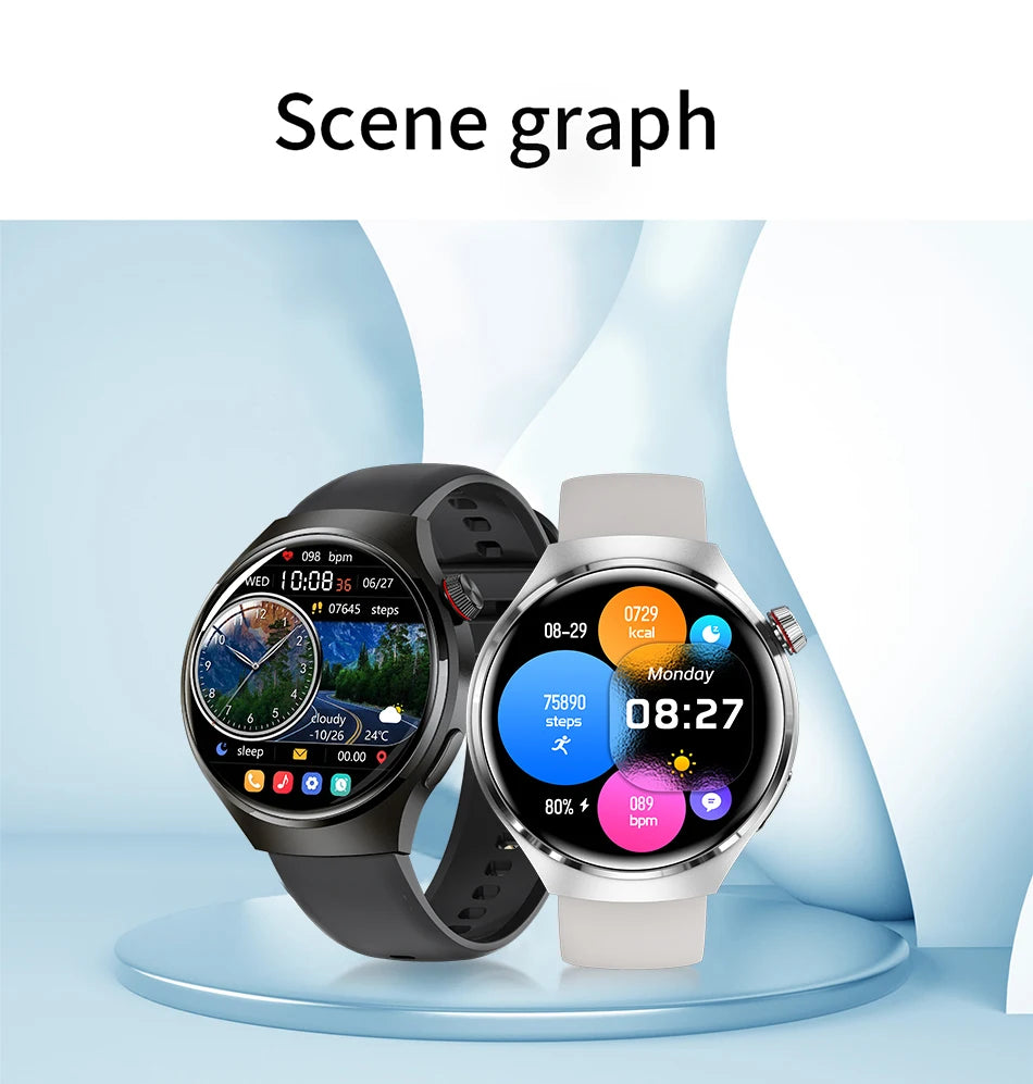 1.52 Inch Display Smart Watch for Men Bluetooth Calling Fitness and Health Tracker Waterproof Sport Smartwatch for Android and iOS Phones