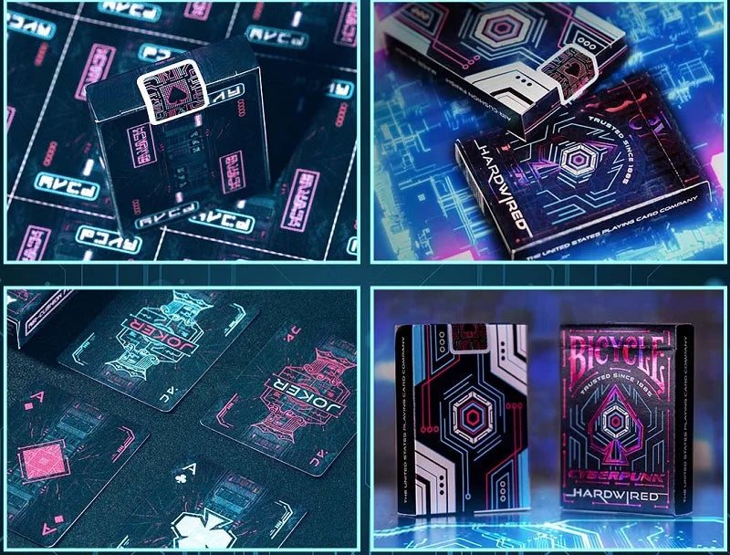 Bicycle Cyberpunk Playing Cards Deck Card Games Magic Tricks for Magician