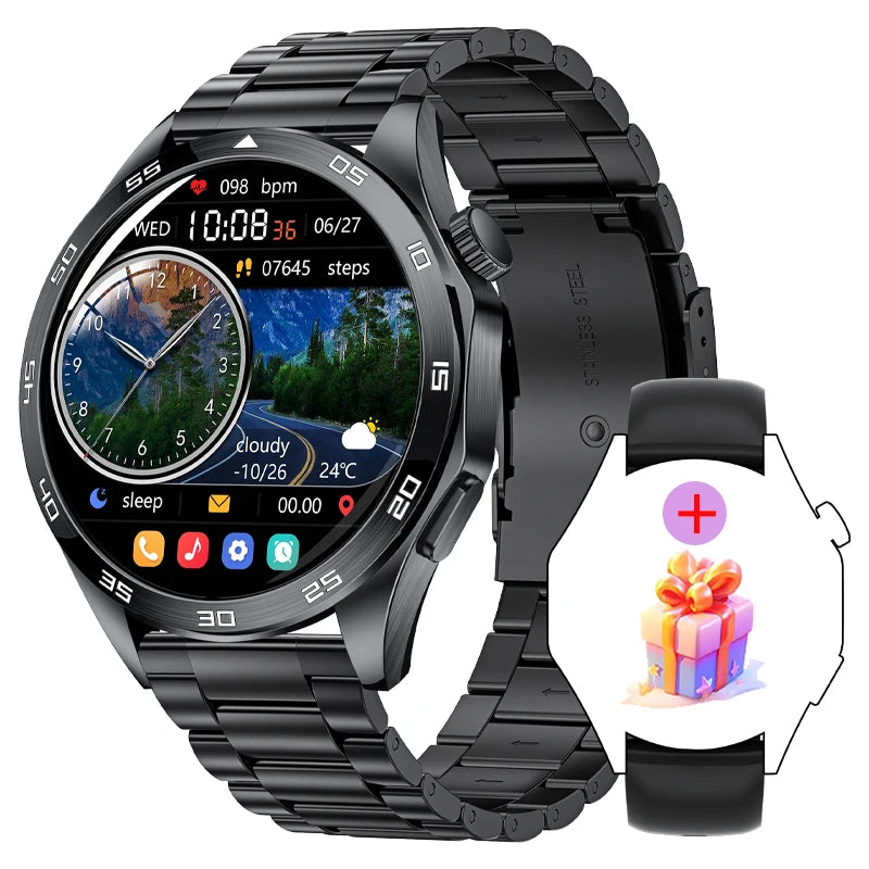 Advanced Health Monitor Smart Watch Bluetooth Call Fitness Tracker for Android and iOS