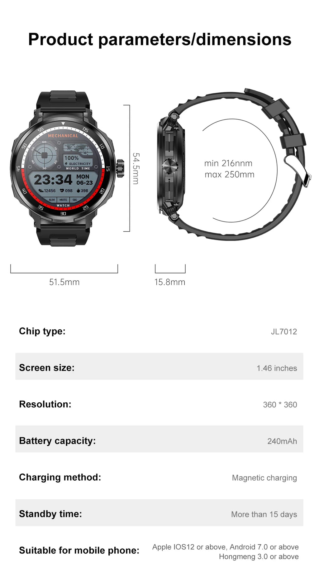 2 in 1 Smart Watch with Wireless Earbuds Bluetooth Calling NFC Health Monitor Fitness Tracker Smartwatch for Android and iOS