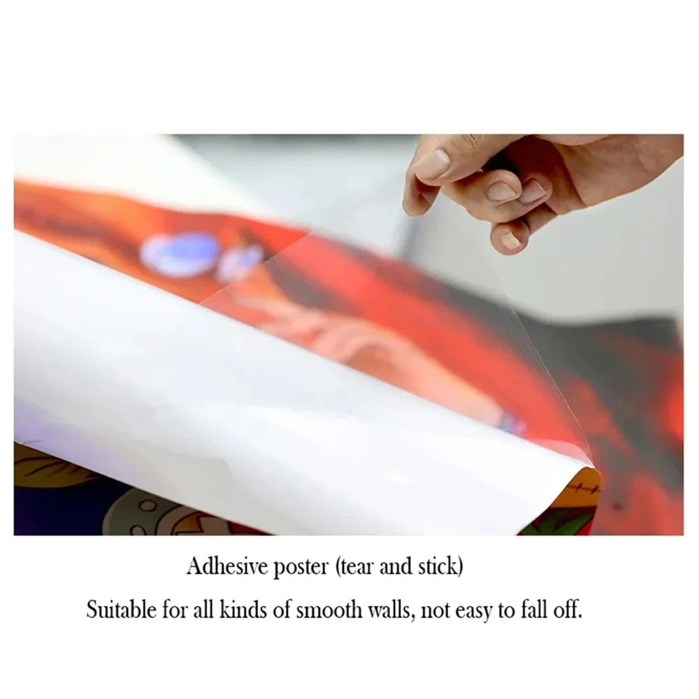 Cyberpunk Edgerunners Poster HD art sticky wall waterproof home living room bedroom bar aesthetic decoration