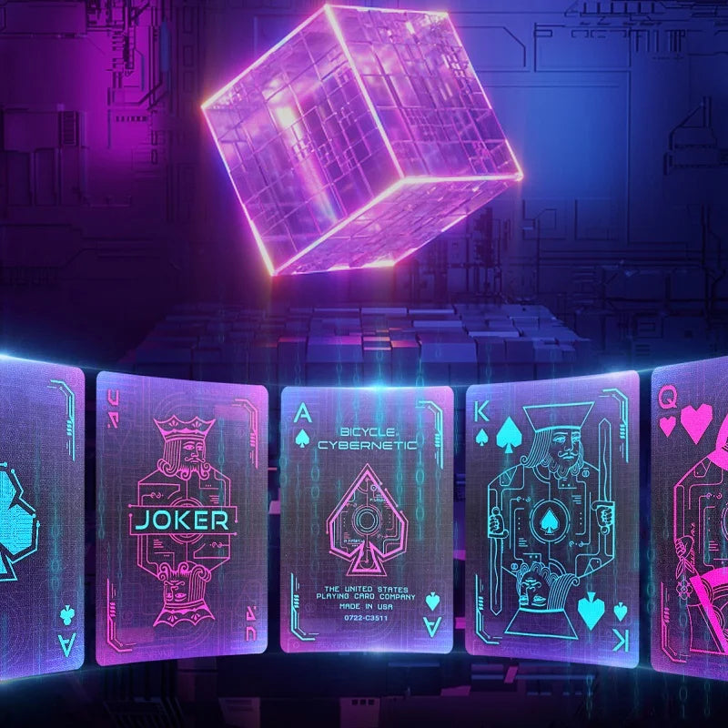 Bicycle Cyberpunk Playing Cards Deck Card Games Magic Tricks for Magician