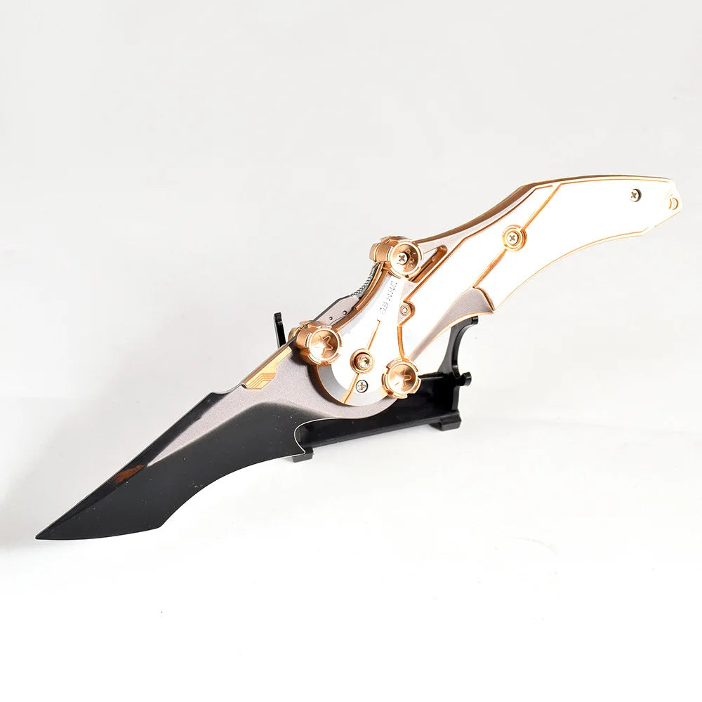 Arena Breakout‌ Chinese Game Peripherals Blade of Mercy Metal Craft Model Collectible Desk Ornament Creative Gift for Boy