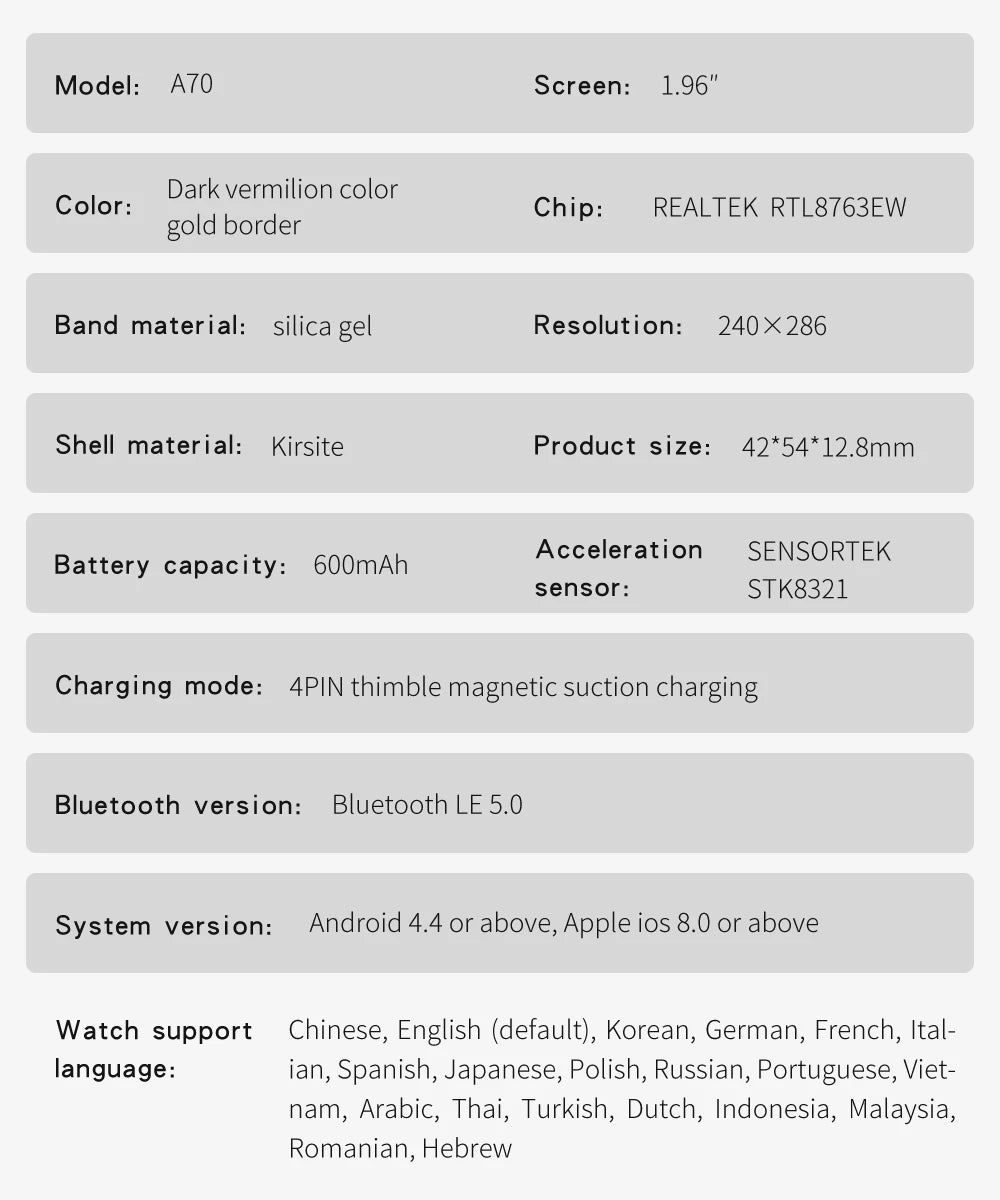 Ultra Power Smart Watch Bluetooth Call Local Music Fitness Tracker for Android and iOS