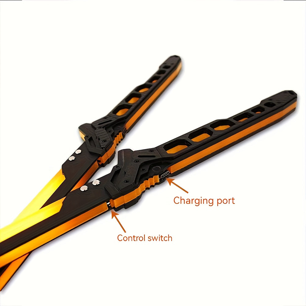 Cyberpunk Illuminated Sword – 80cm / 31.5 Inches LED Acrylic Blade