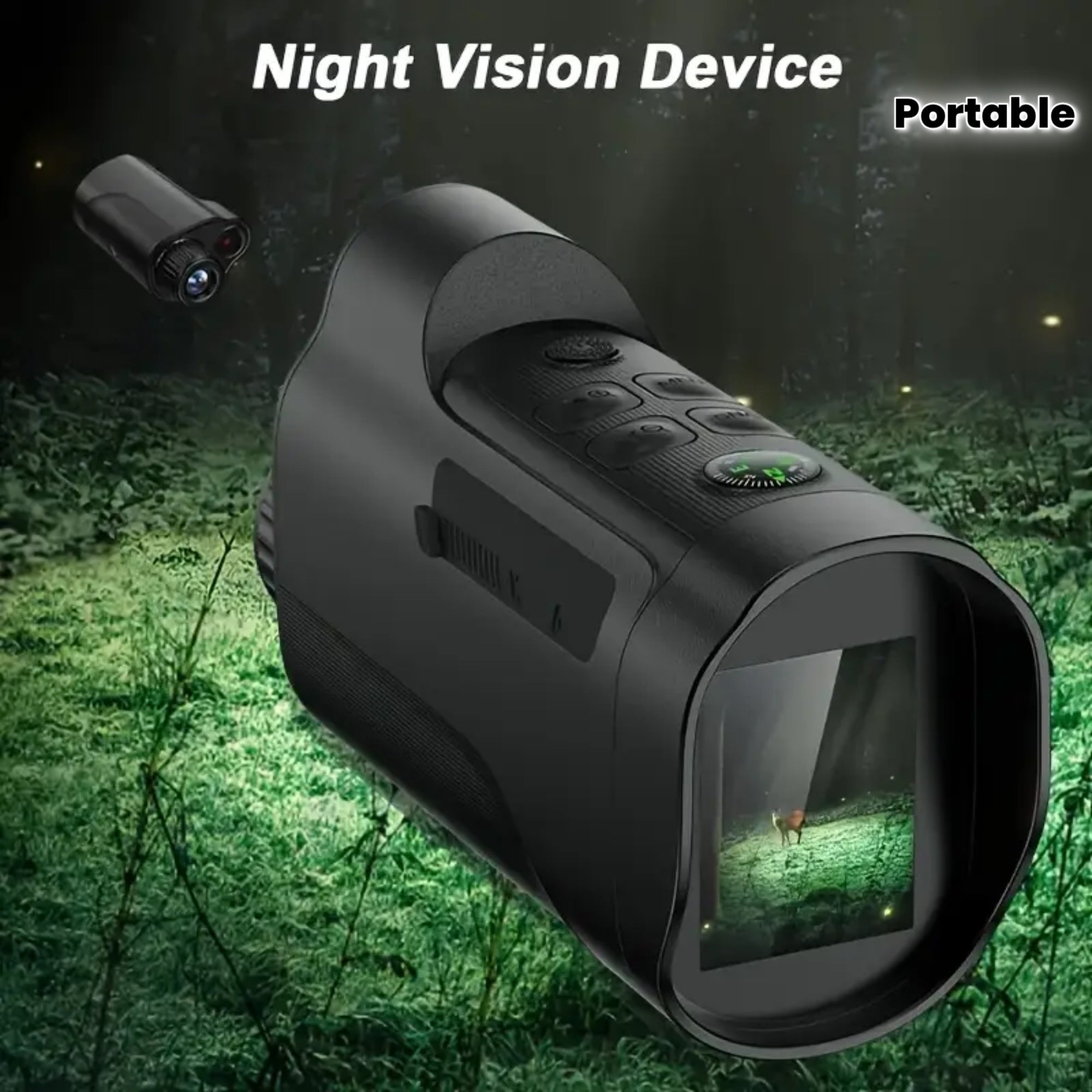 ShadowSight Digital Night Vision Goggles  Scanner – 10X Infrared Vision Explorer