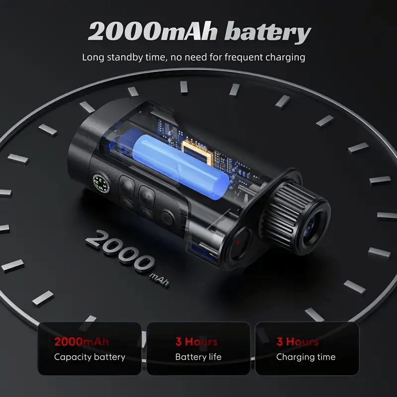 ShadowSight Digital Night Vision Goggles  Scanner – 10X Infrared Vision Explorer