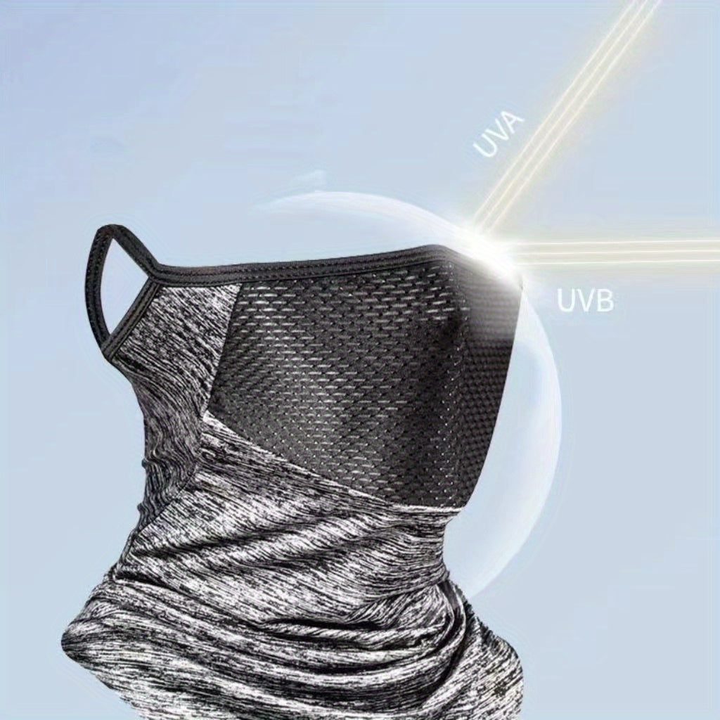 Phantom Rider Cooling Face Mask Shield – Adjustable Breathable Riding Mask